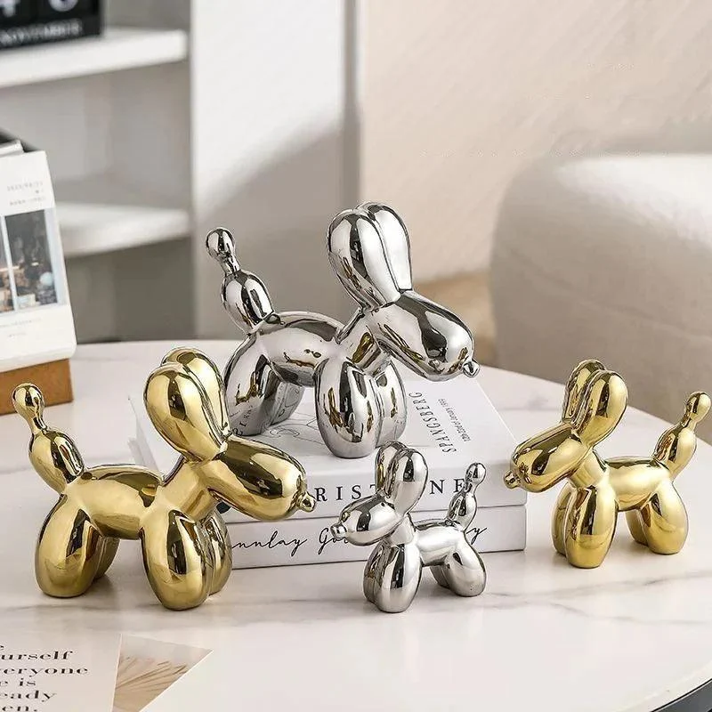 Gold-Plated_Ceramic_Balloon_Dog_Modern_Art_-_-4196616 Gold-Plated Ceramic Balloon Dog: Modern Art -