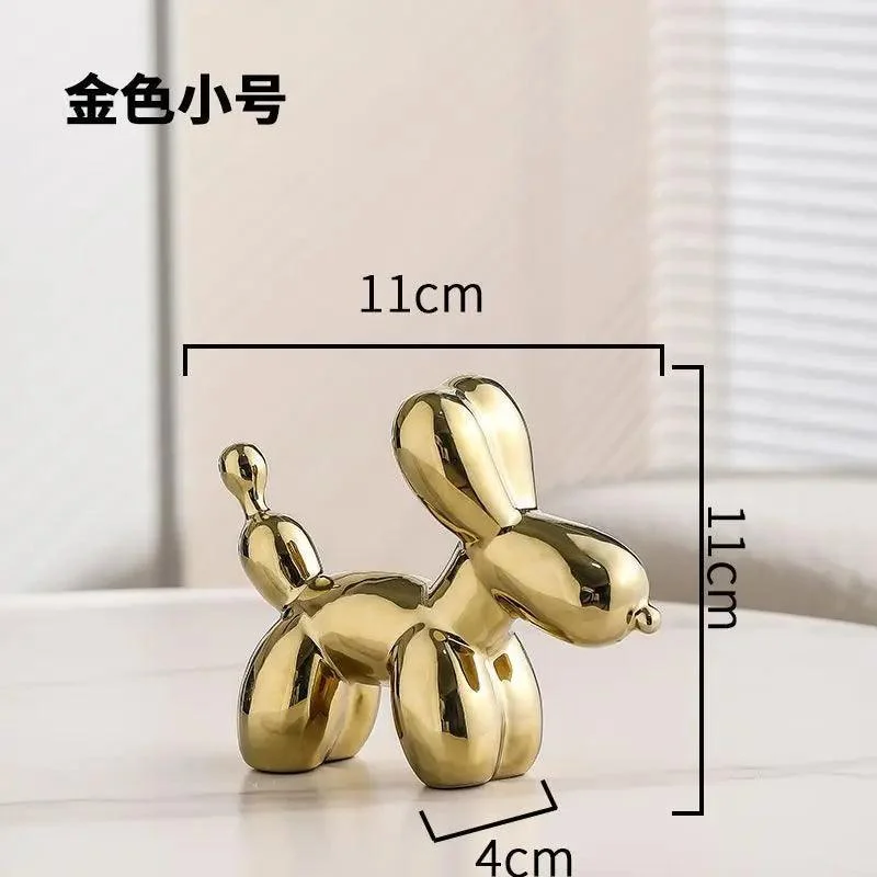 Gold-Plated_Ceramic_Balloon_Dog_Modern_Art_-_-4196622 Gold-Plated Ceramic Balloon Dog: Modern Art -