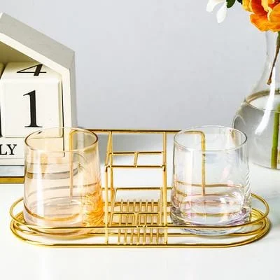 Gold Bathroom Set - - #tag1#