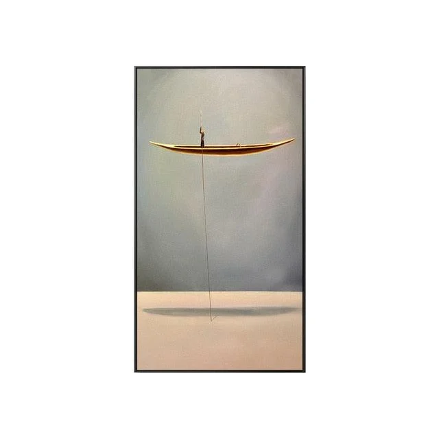 Gold_Boat_Canvas_Wall_Art_-_-4196268 Gold Boat Canvas Wall Art -