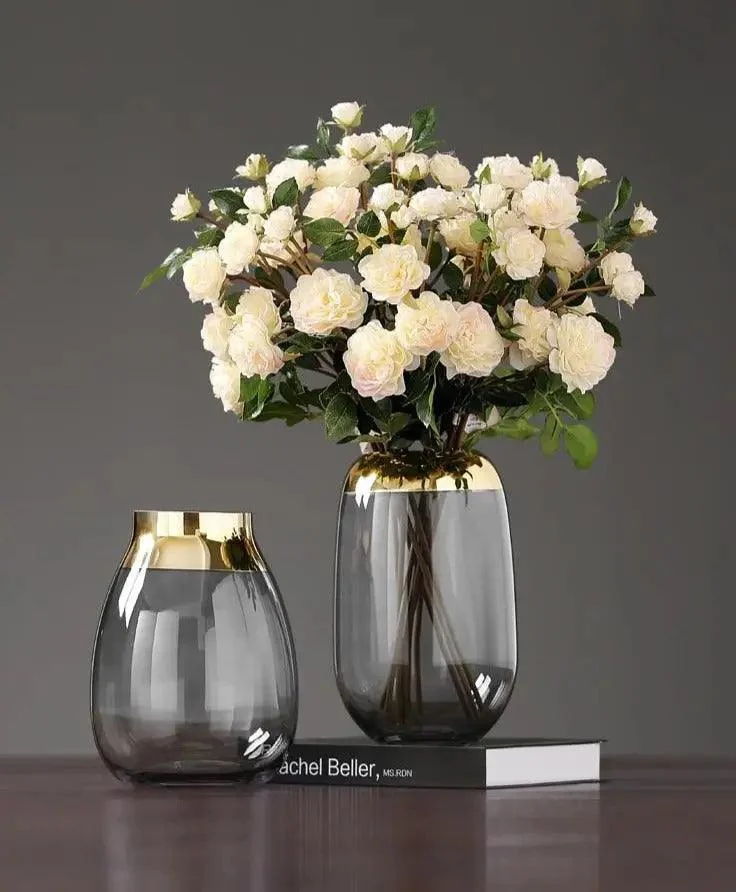 Gold_Foil_Flower_Vase_-_-4196310 Gold Foil Flower Vase -