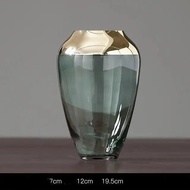 Gold_Foil_Flower_Vase_-_-4196330 Gold Foil Flower Vase -