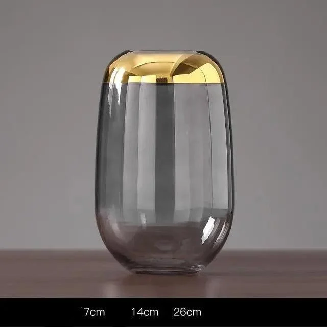 Gold_Foil_Flower_Vase_-_-4196337 Gold Foil Flower Vase -
