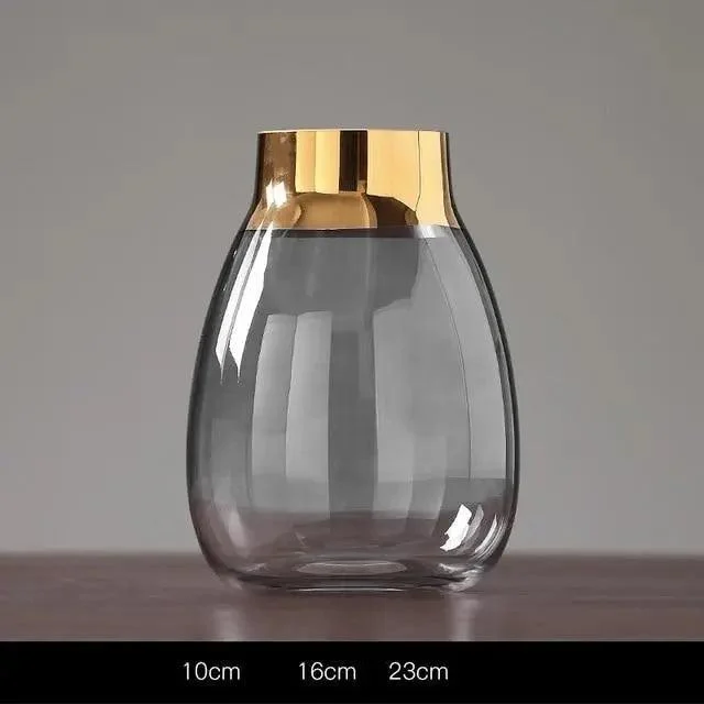 Gold_Foil_Flower_Vase_-_-4196342 Gold Foil Flower Vase -