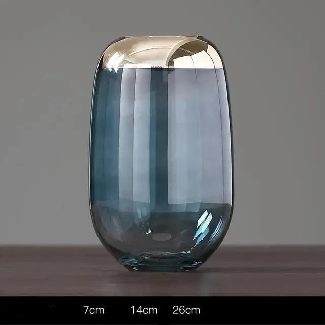 Gold_Foil_Flower_Vase_-_-4196345 Gold Foil Flower Vase -