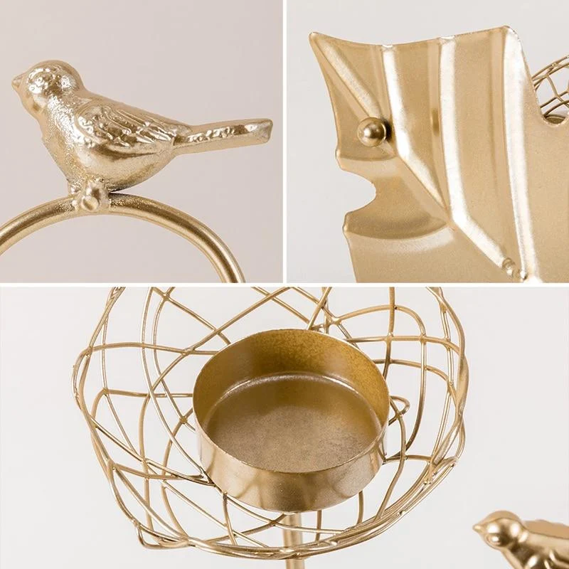 Gold_Nest_Candle_Holder_-_-_tag1_-4242978 Gold Nest Candle Holder - - #tag1#