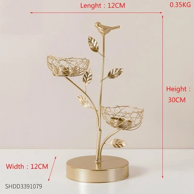 Gold_Nest_Candle_Holder_-_-_tag1_-4242995 Gold Nest Candle Holder - - #tag1#