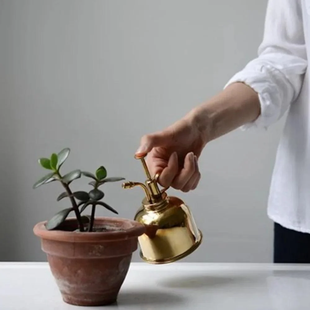 Gold Plant Spray Bottle -