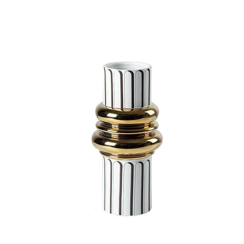 Gold_Plated_Ceramic_Vase_-_-4196523 Gold Plated Ceramic Vase -