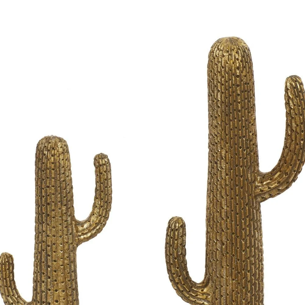Gold_Polystone_Cactus_Sculpture_Set_-_-4196547 Gold Polystone Cactus Sculpture Set -