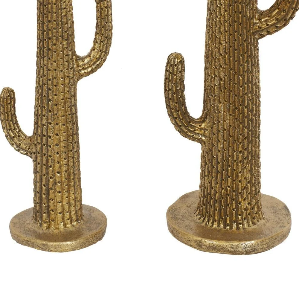 Gold_Polystone_Cactus_Sculpture_Set_-_-4196550 Gold Polystone Cactus Sculpture Set -