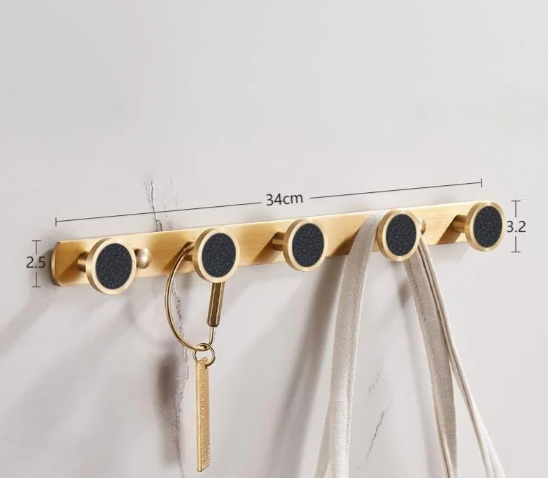 Gold Towel Hook - - #tag1#