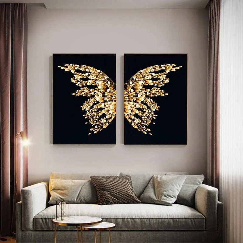 Golden Butterfly - Homeko