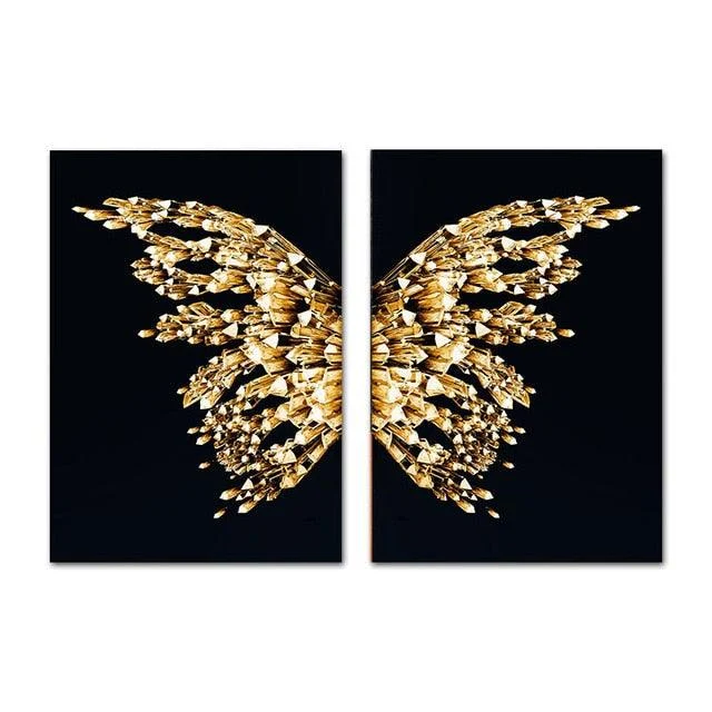 Golden Butterfly - Homeko