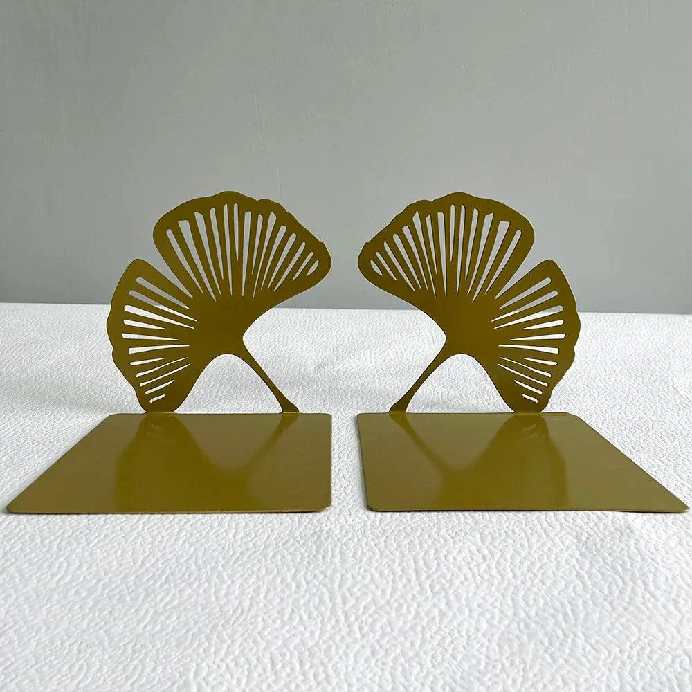 GoldenGinkgo - Bookends Decoration - - #tag1#