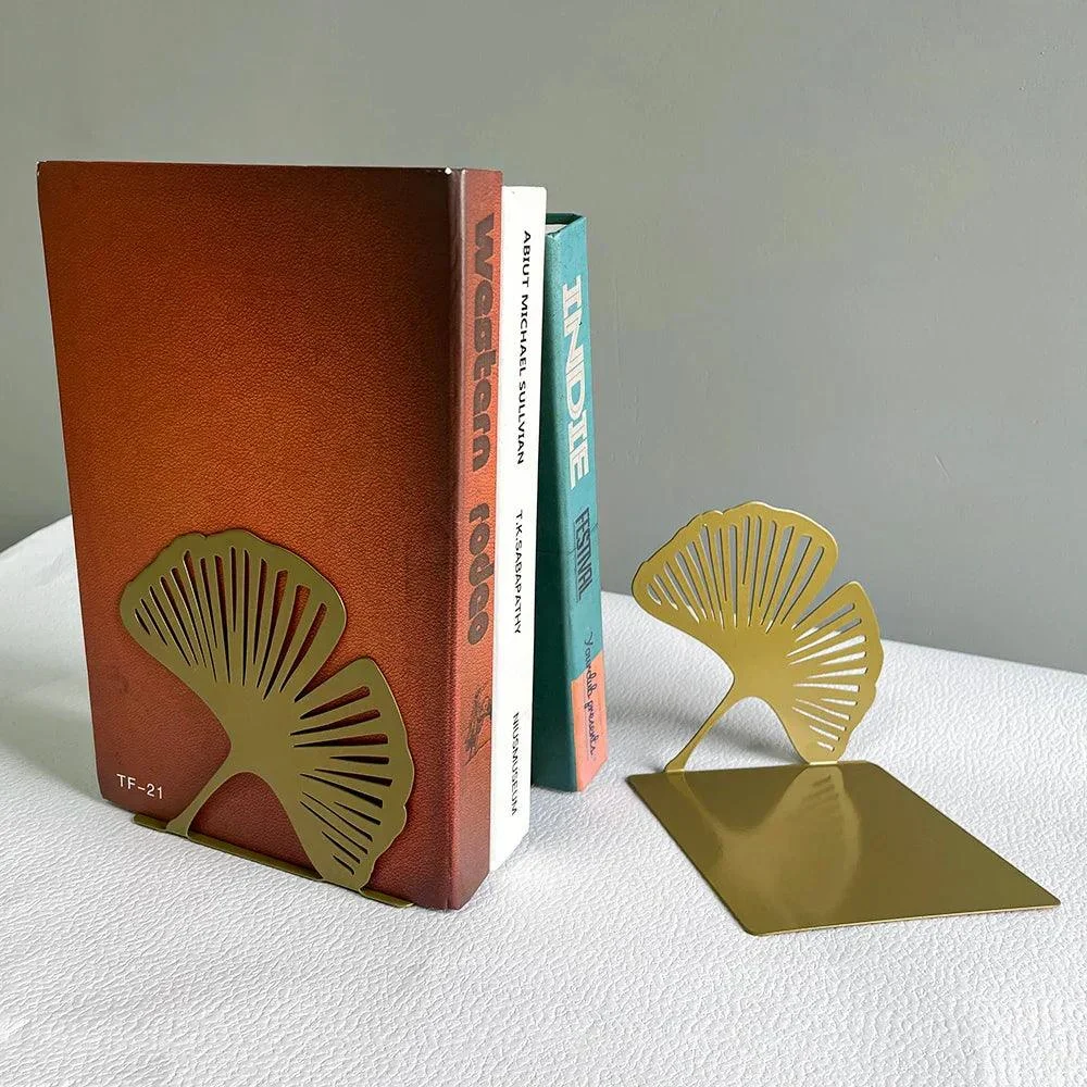 GoldenGinkgo - Bookends Decoration -  - #tag1#
