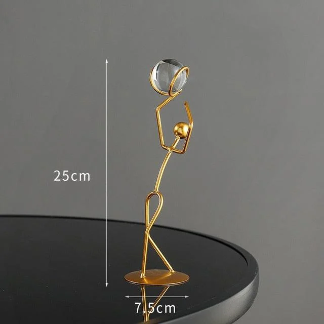 GoldenIronNBAFigurines-Homeko1 Golden Iron NBA Figurines - Homeko