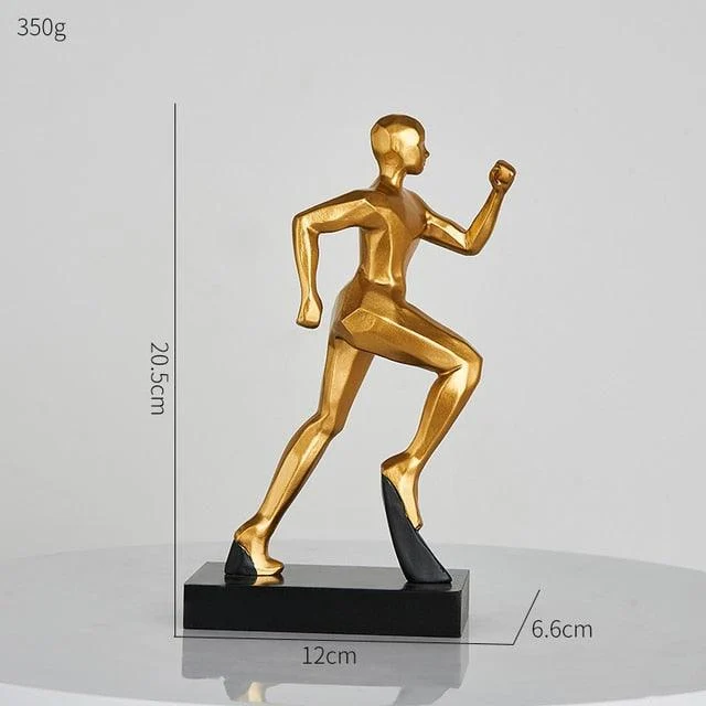 GoldenRunningMan-Homeko1 Golden Running Man - Homeko