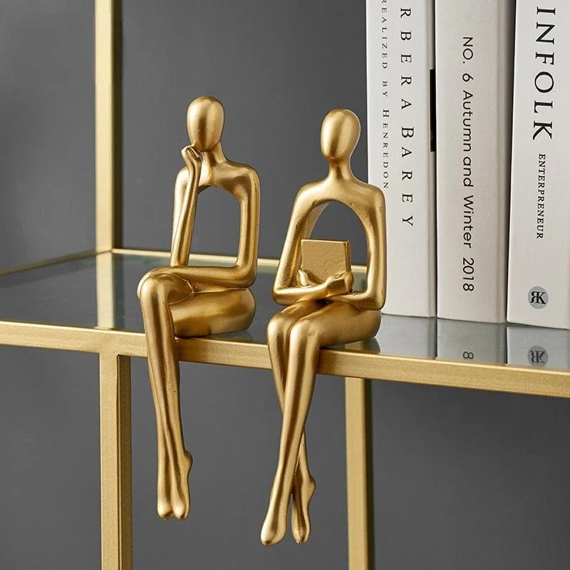 Golden_Abstract_Figurine_-_-4196636 Golden Abstract Figurine -