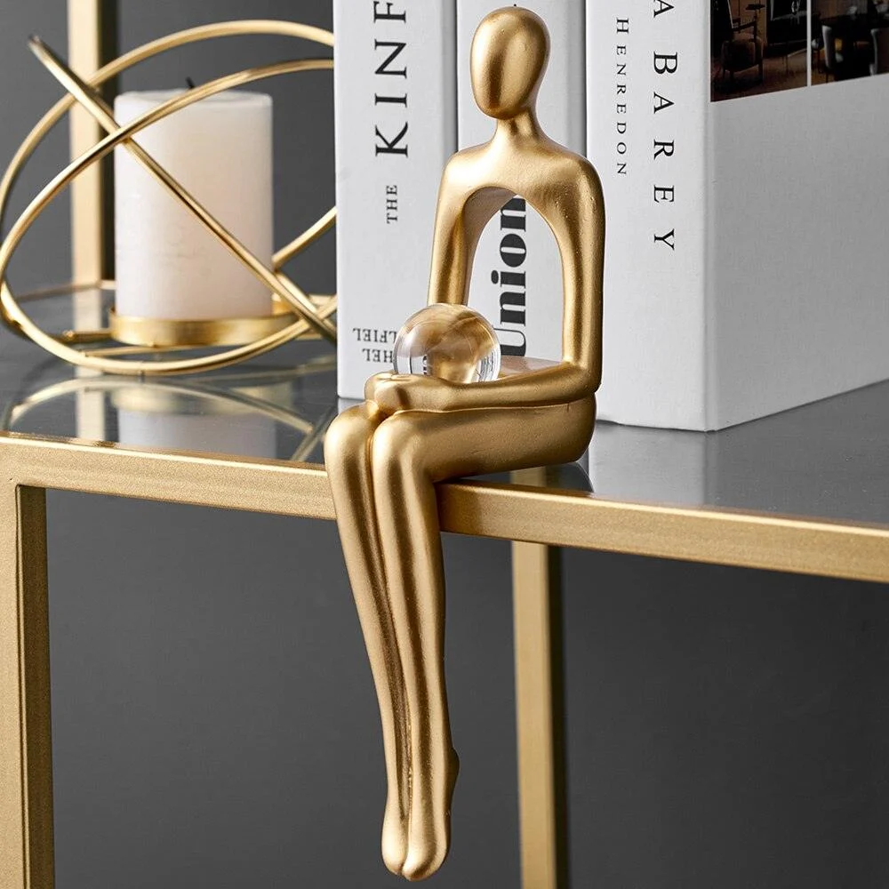 Golden_Abstract_Figurine_-_-4196653 Golden Abstract Figurine -