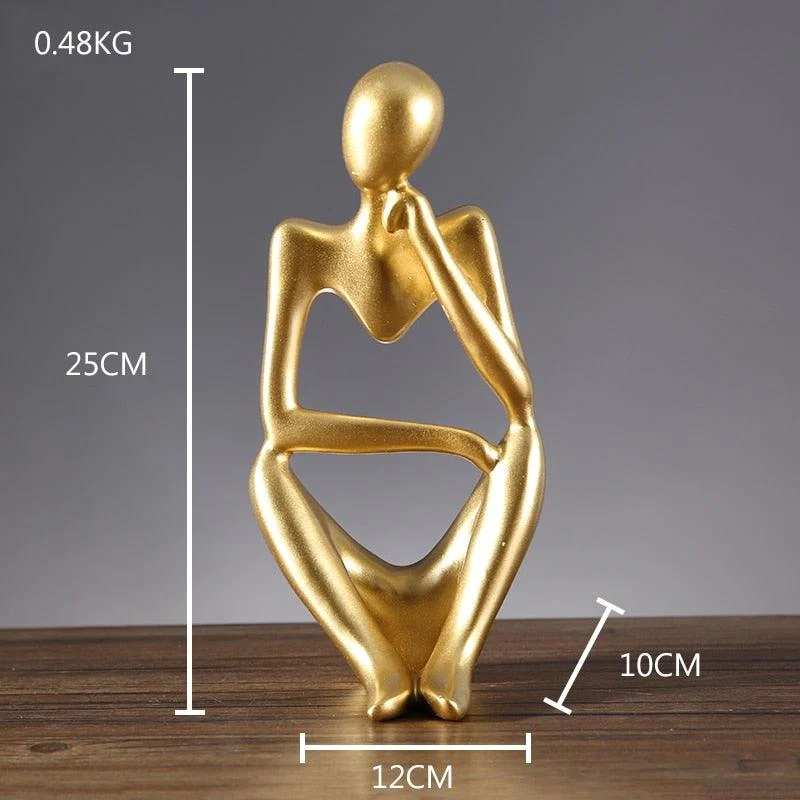 Golden_Abstract_Figurine_-_-4196661 Golden Abstract Figurine -