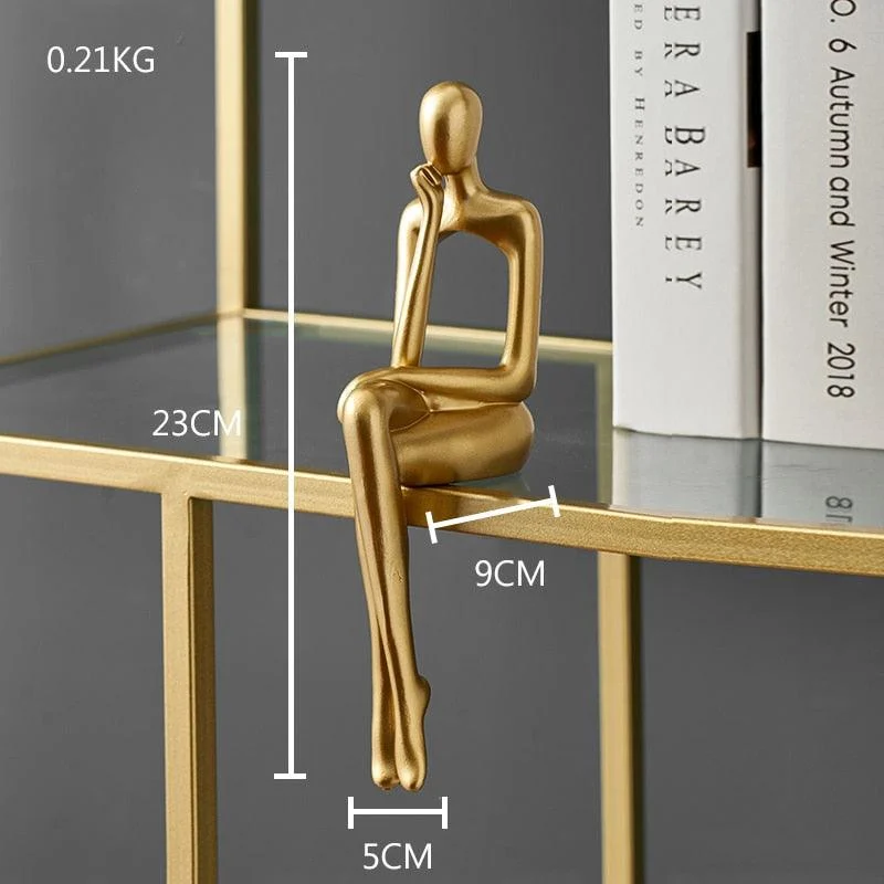 Golden_Abstract_Figurine_-_-4196674 Golden Abstract Figurine -