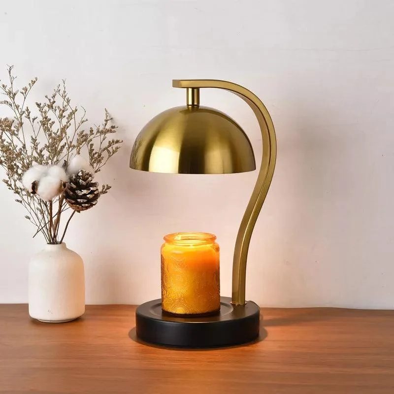 Golden_Curved_Bar_Stand_Retro_Candle_Warmer_-_-4196795 Golden Curved Bar Stand Retro Candle Warmer -