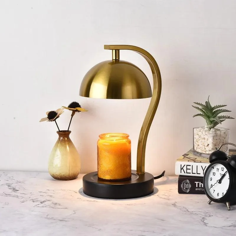 Golden_Curved_Bar_Stand_Retro_Candle_Warmer_-_-4196798 Golden Curved Bar Stand Retro Candle Warmer -