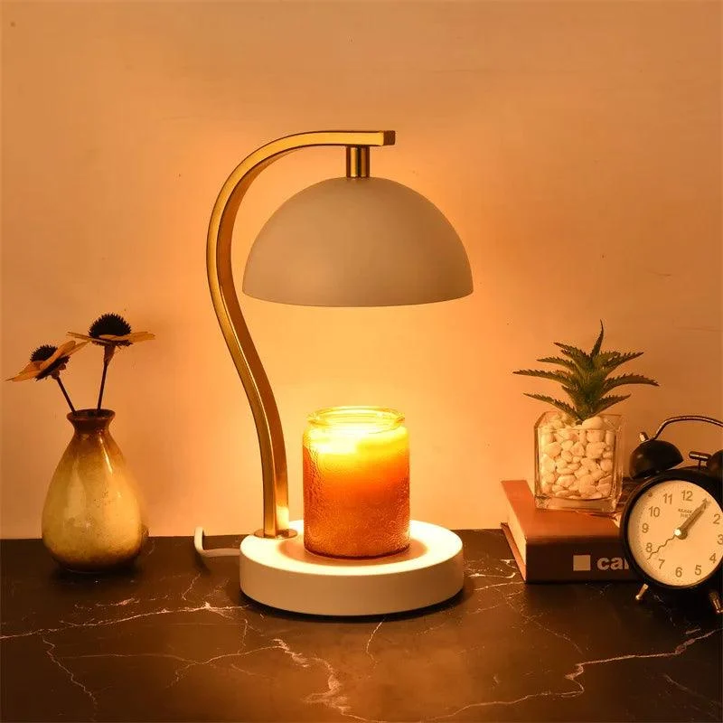 Golden_Curved_Bar_Stand_Retro_Candle_Warmer_-_-4196810 Golden Curved Bar Stand Retro Candle Warmer -
