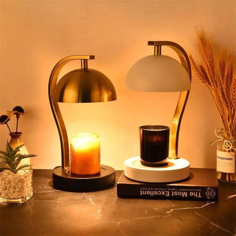Golden_Curved_Bar_Stand_Retro_Candle_Warmer_-_-4196813 Golden Curved Bar Stand Retro Candle Warmer -