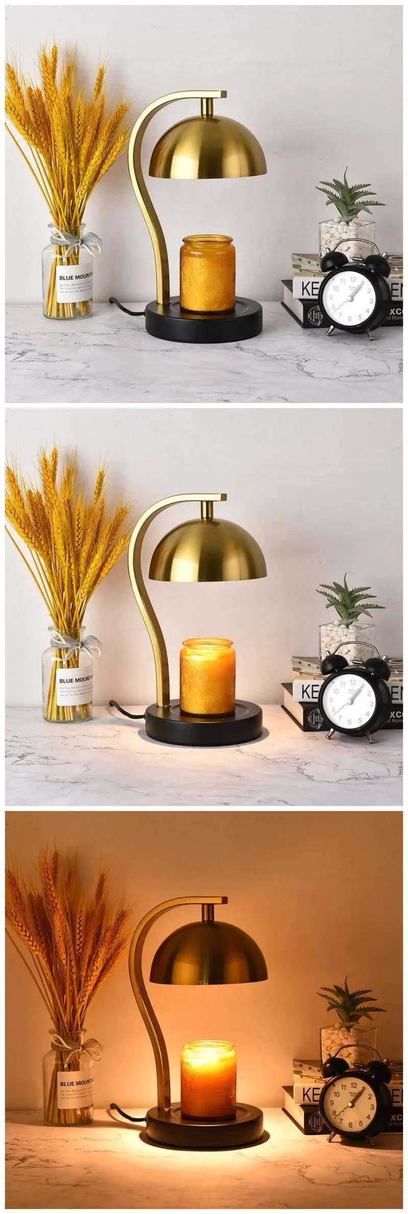 Golden_Curved_Bar_Stand_Retro_Candle_Warmer_-_-4196816 Golden Curved Bar Stand Retro Candle Warmer -