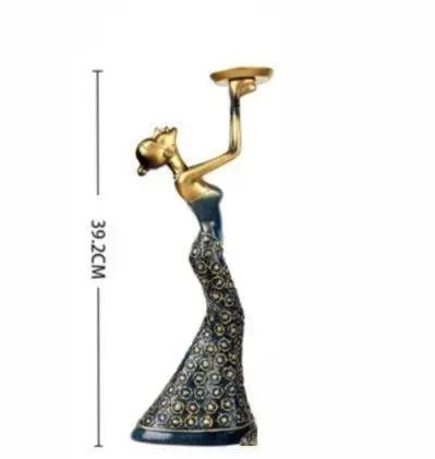 Golden_Lady_Candle_Holders_-_-4196941 Golden Lady Candle Holders -