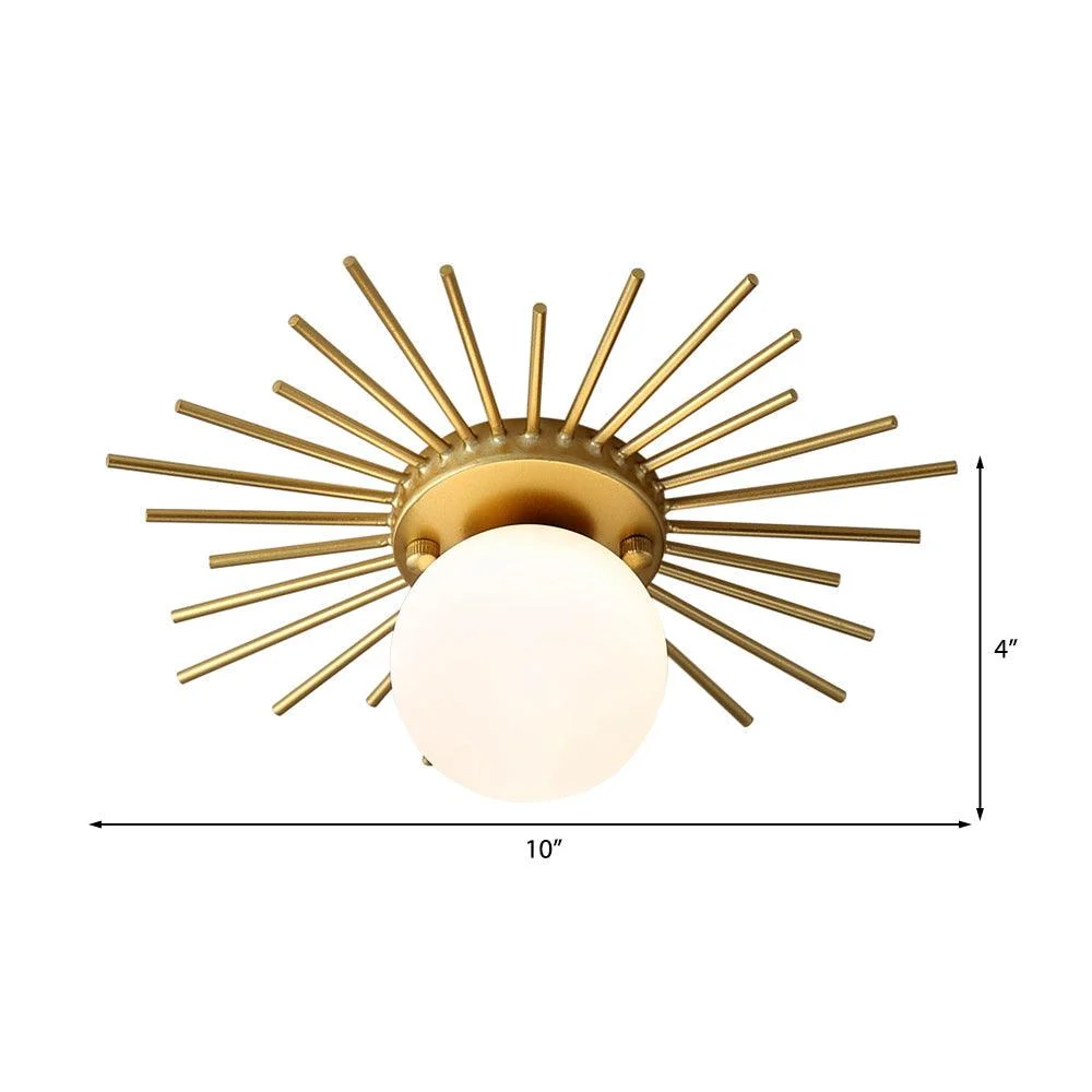 Golden_Spherical_Ceiling_Lamp_with_Frosted_Glass_-_-_tag1_-4244414 Golden Spherical Ceiling Lamp with Frosted Glass - - #tag1#