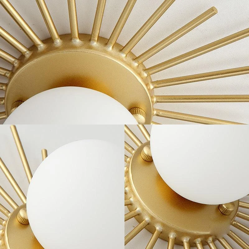 Golden_Spherical_Ceiling_Lamp_with_Frosted_Glass_-_-_tag1_-4244429 Golden Spherical Ceiling Lamp with Frosted Glass - - #tag1#