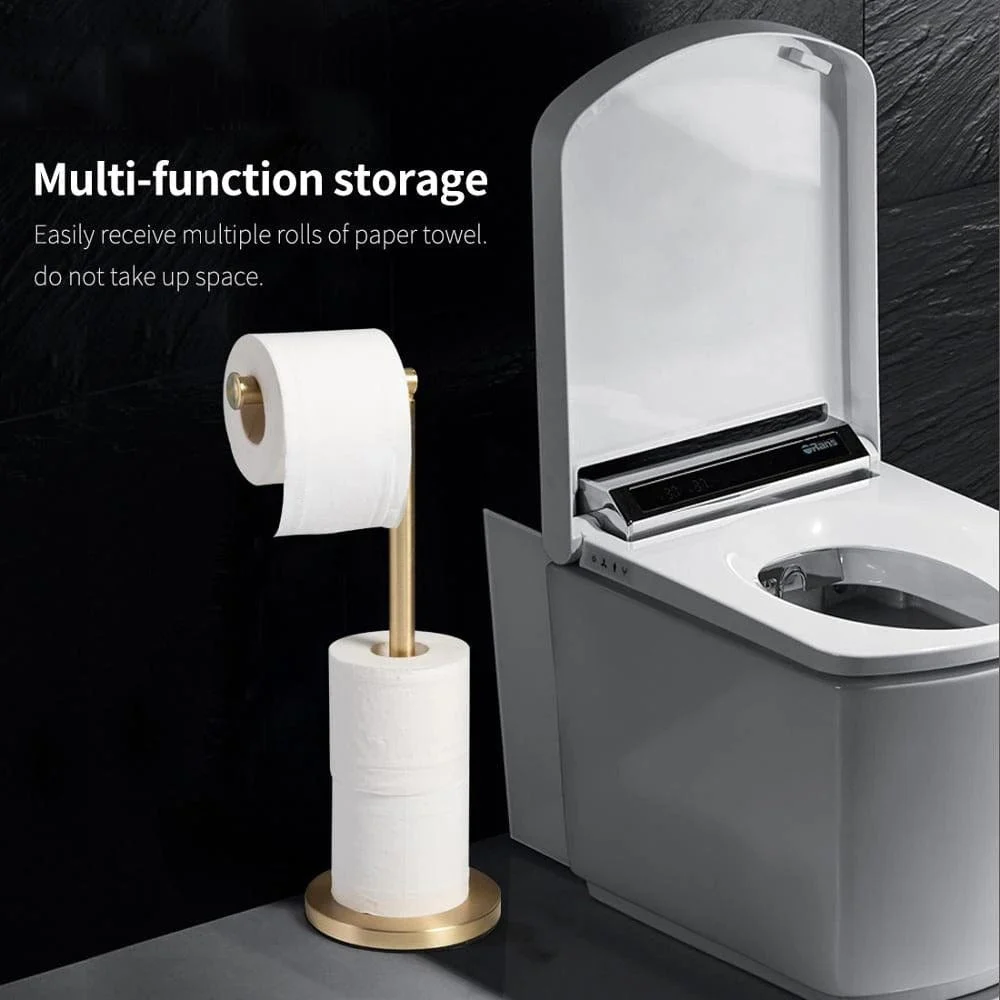 Golden_Standing_Tissue_Holder_-_-_tag1_-4244527 Golden Standing Tissue Holder - - #tag1#
