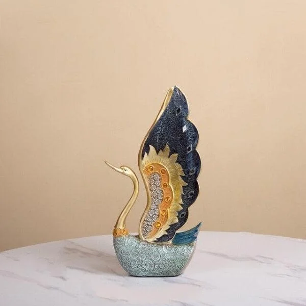 Golden_Swan_Figurine_-_-4197162 Golden Swan Figurine -