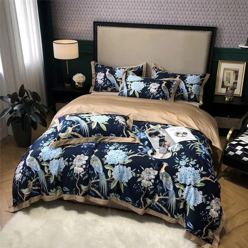 GoldmineVintageEgyptianCottonBedSet-Homeko1 Goldmine Vintage Egyptian Cotton Bed Set - Homeko