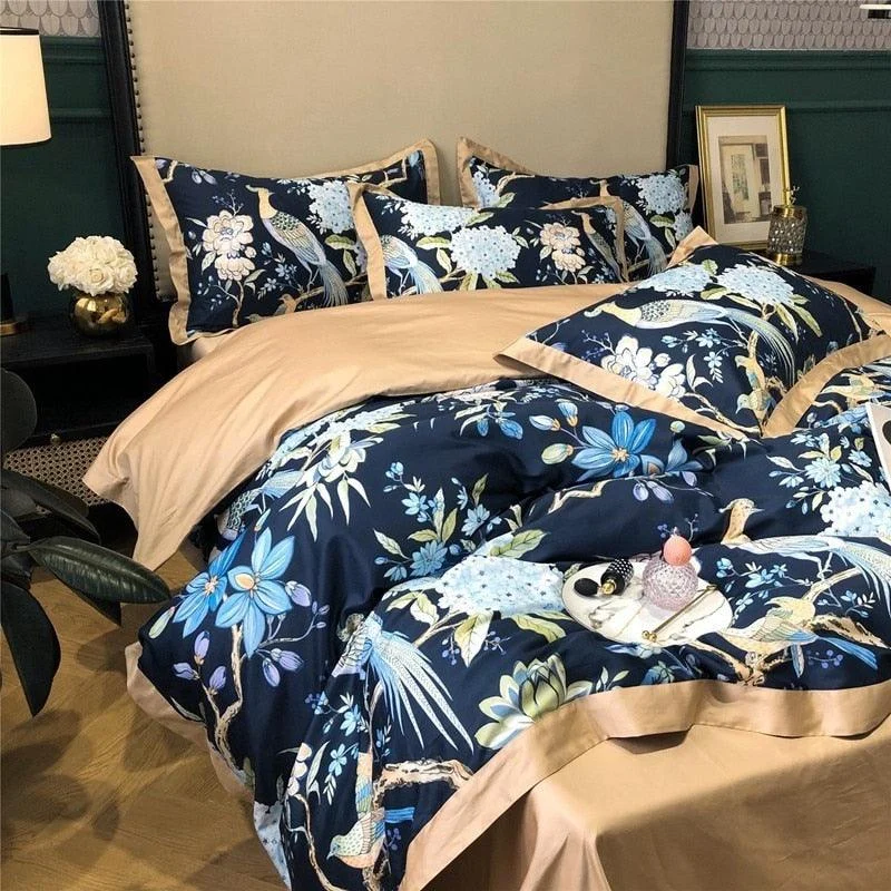 GoldmineVintageEgyptianCottonBedSet-Homeko2 Goldmine Vintage Egyptian Cotton Bed Set - Homeko