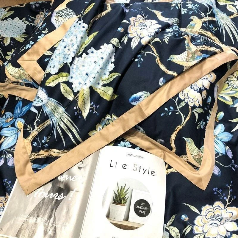 GoldmineVintageEgyptianCottonBedSet-Homeko3 Goldmine Vintage Egyptian Cotton Bed Set - Homeko