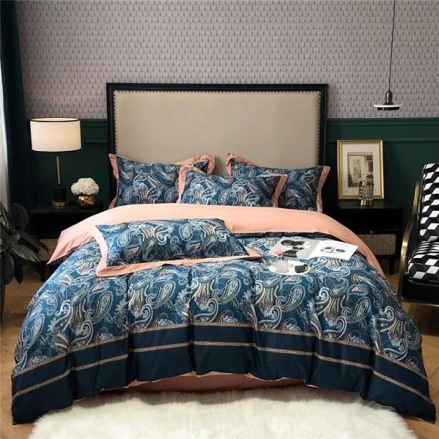 GoldmineVintageEgyptianCottonBedSet-Homeko5 Goldmine Vintage Egyptian Cotton Bed Set - Homeko