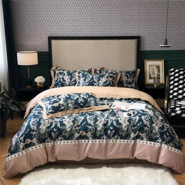 GoldmineVintageEgyptianCottonBedSet-Homeko6 Goldmine Vintage Egyptian Cotton Bed Set - Homeko