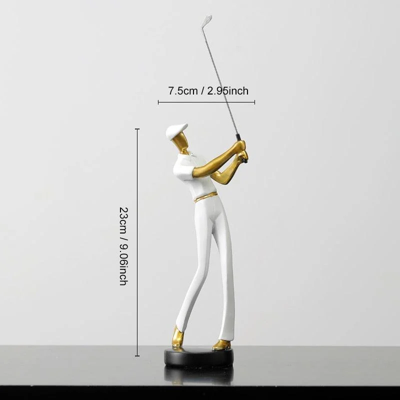 Golfer_Decorative_Figurine_-_-4197307 Golfer Decorative Figurine -