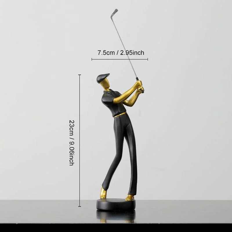 Golfer_Decorative_Figurine_-_-4197325 Golfer Decorative Figurine -