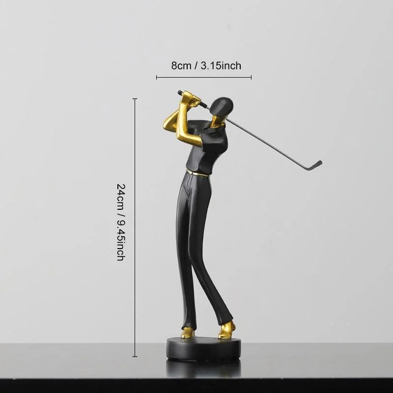 Golfer_Decorative_Figurine_-_-4197330 Golfer Decorative Figurine -