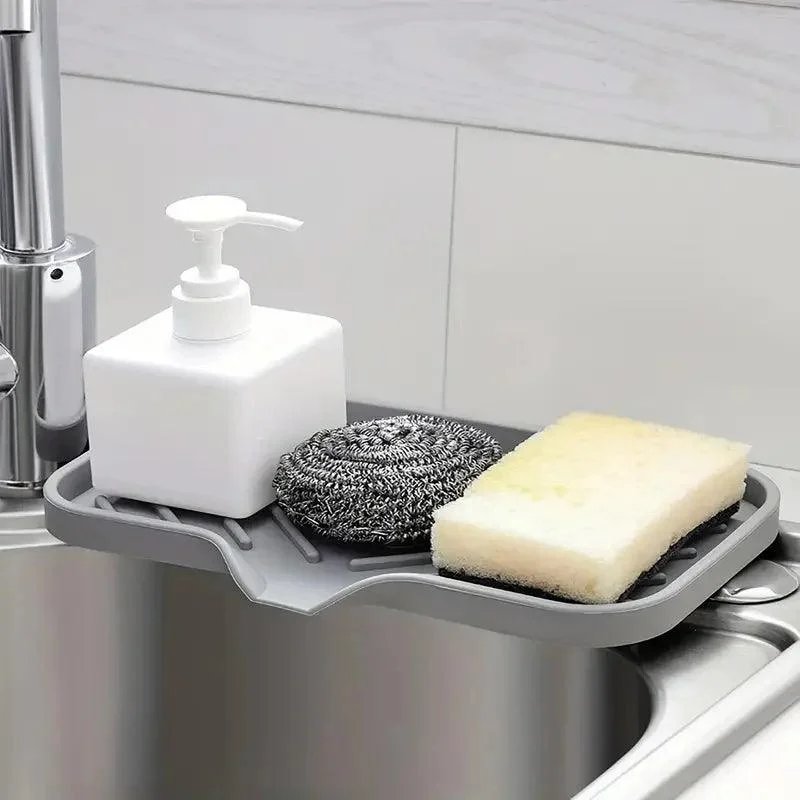 Gootsteen Siliconen Bakje Met Afvoer Zeepspons Opberghouder Aanrecht Scrubber Borstel Zeep Opbergrek Keuken Organizer.jpg 0f42e3f0 Eed9 4b30 8ebc C7c7cbcf93e5