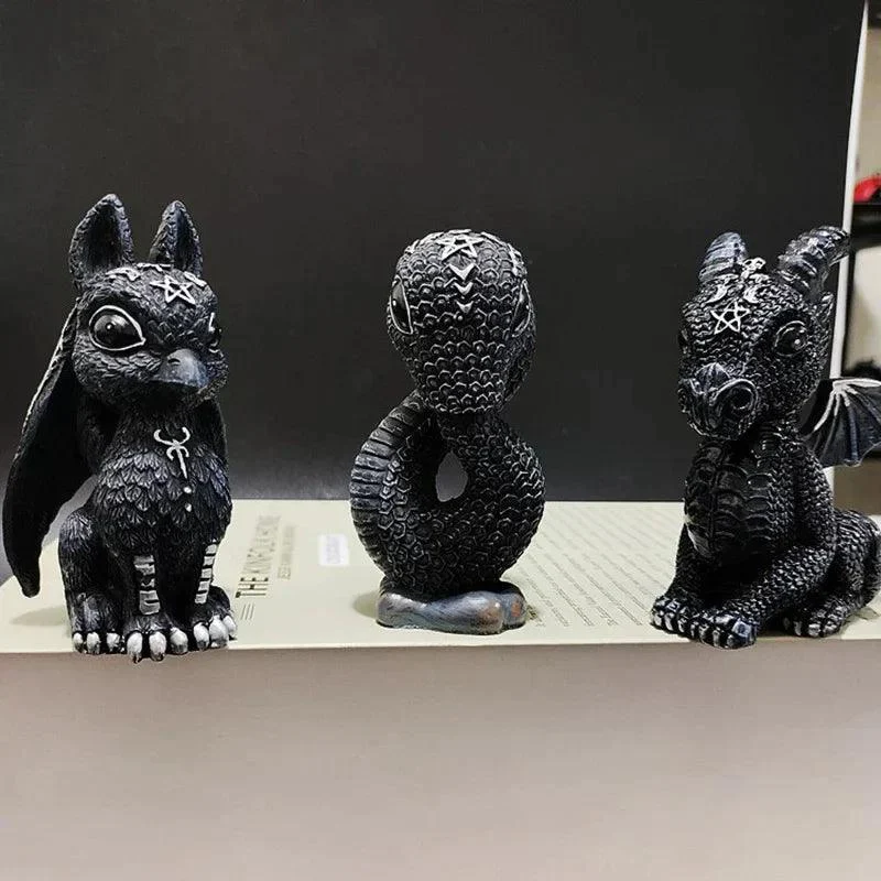 Gothic_Cat_Statue_Halloween_Magic_Decor_Craft_-_-4197489 Gothic Cat Statue: Halloween Magic Decor Craft -