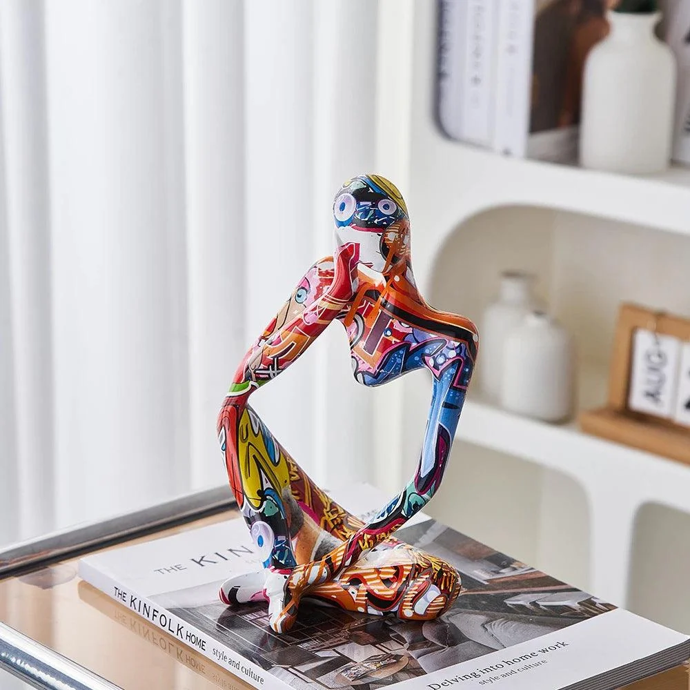 GraffitiBookshelfThinker-Homeko5 Graffiti Bookshelf Thinker - Homeko