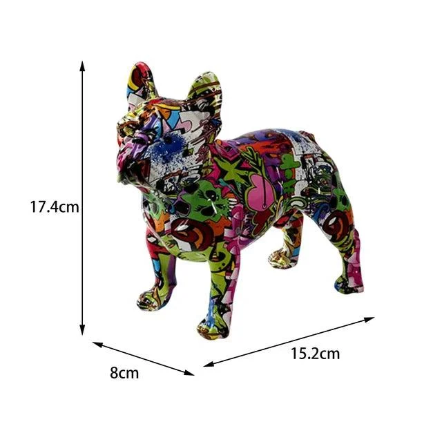 GraffitiFrenchBulldog-Homeko5 Graffiti French Bulldog - Homeko
