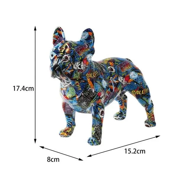 GraffitiFrenchBulldog-Homeko7 Graffiti French Bulldog - Homeko