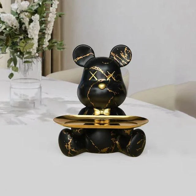 GraffitiTeddyBearTray-Homeko11 Graffiti Teddy Bear Tray - Homeko